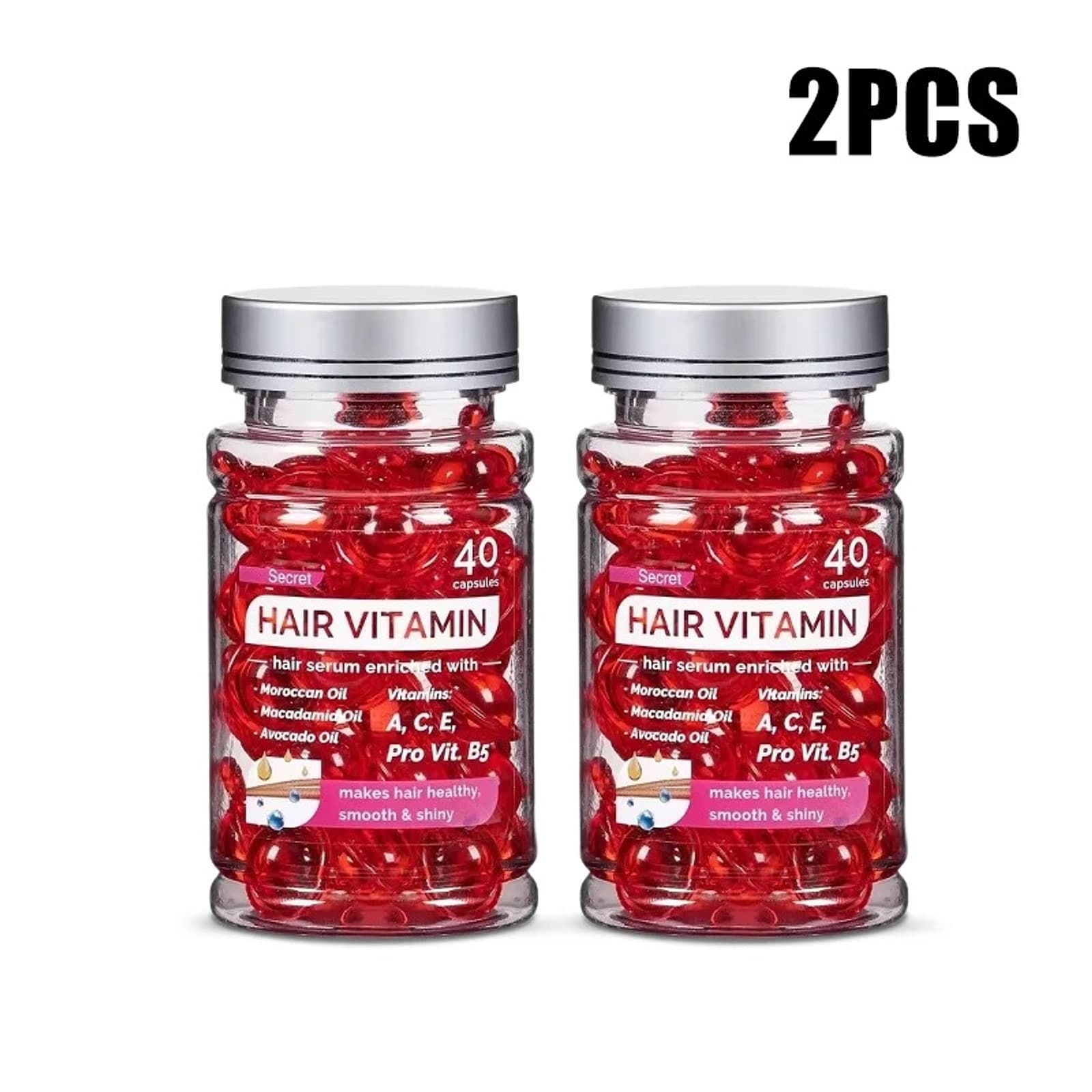 2 jars of Secret Hair Vitamins