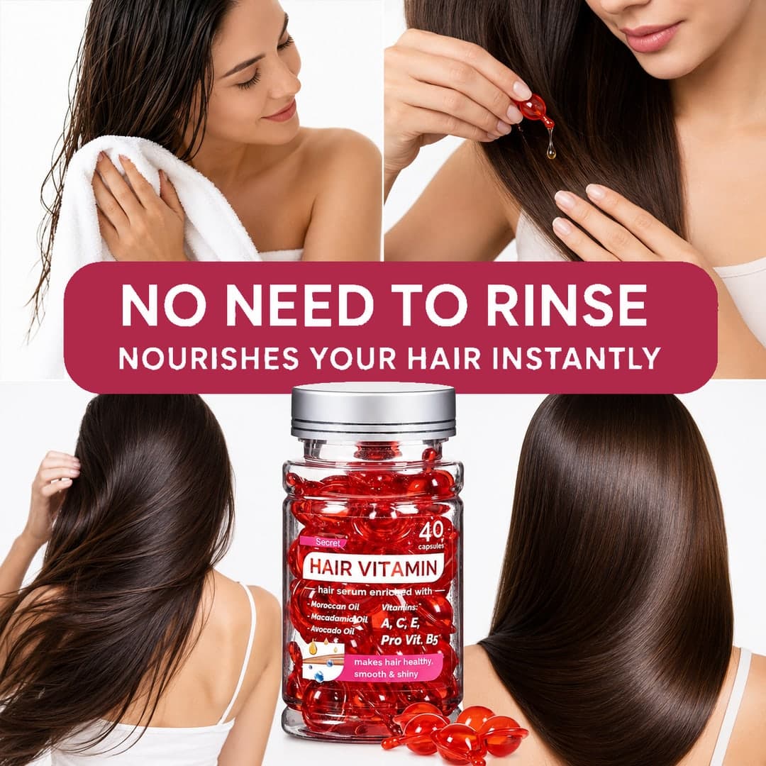 No need to rinse — nourishes hair instantly after applying